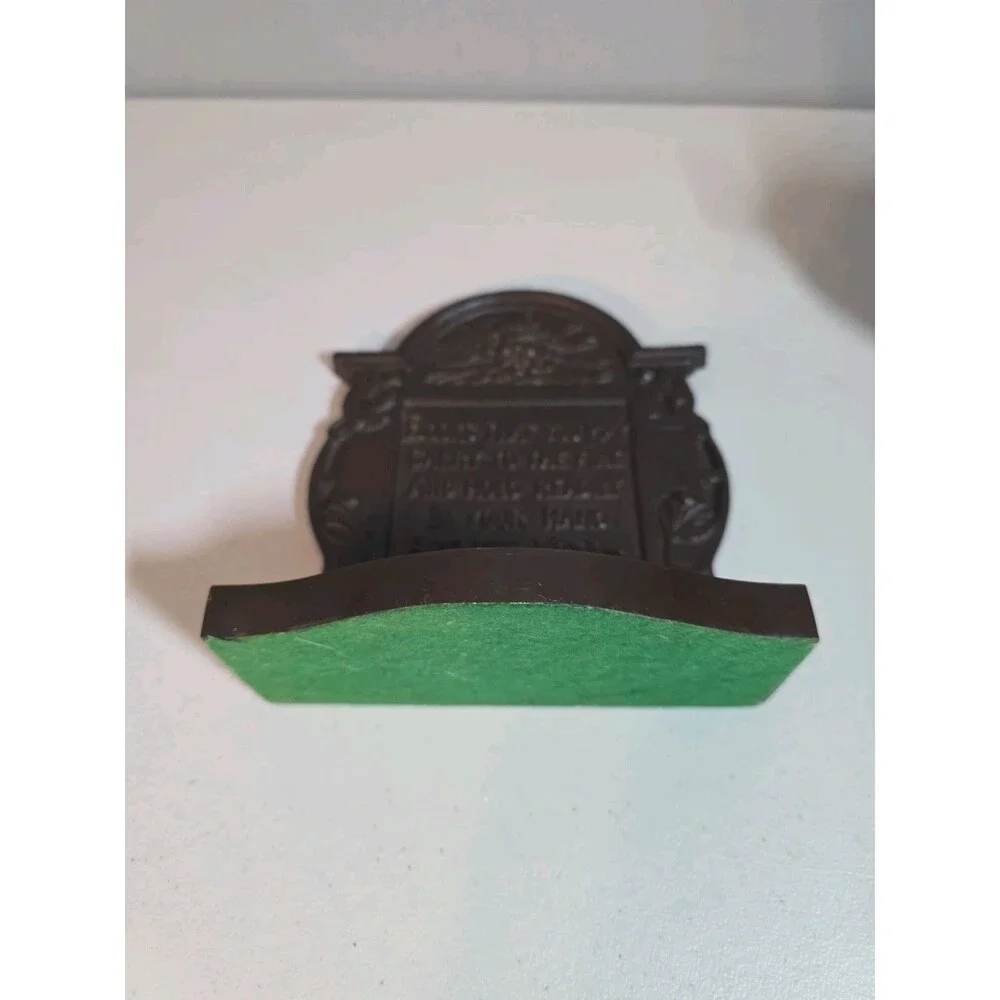 Antique Bradley Hubbard Cast Iron Classic Wind Poetry Bacon Johnson Bookends